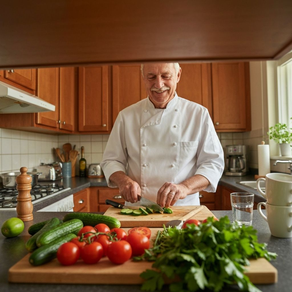 Preparing balanced meals at home